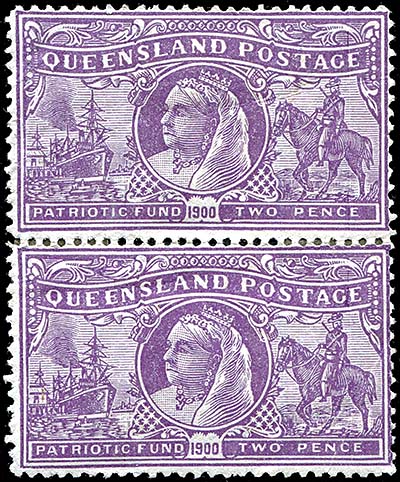 1d Qld vertical pair